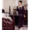 Women's Round Neck Fleece Pajama Suit